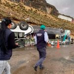Mortal accidente en Perú deja al menos 17 personas fallecidas Foto: Devastador accidente en Perú /cortesía