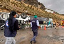 Foto: Devastador accidente en Perú /cortesía