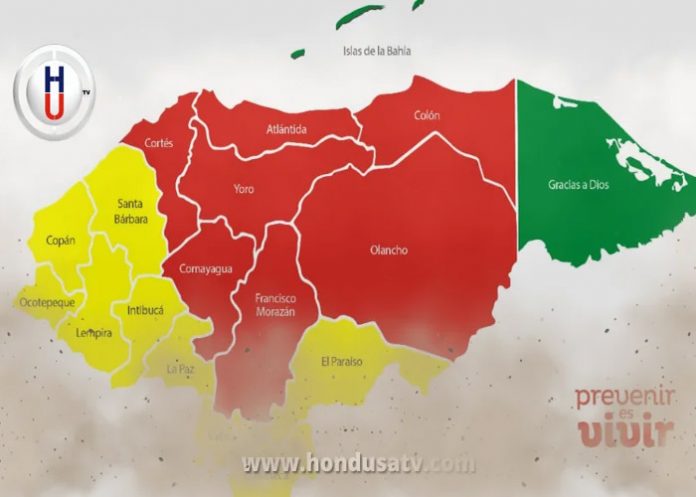 Foto:Alerta roja en siete departamentos por alta contaminación del aire en Honduras/Corrtesía