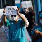 Trabajadores en Perú anuncian huelga nacional por derechos laborales Foto: Protestas en Perú /cortesía
