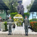 Ejército de Nicaragua ejecuta acto conmemorativo en el 129 aniversario de Augusto C. Sandino Ejército de Nicaragua ejecuta un acto conmemorativo