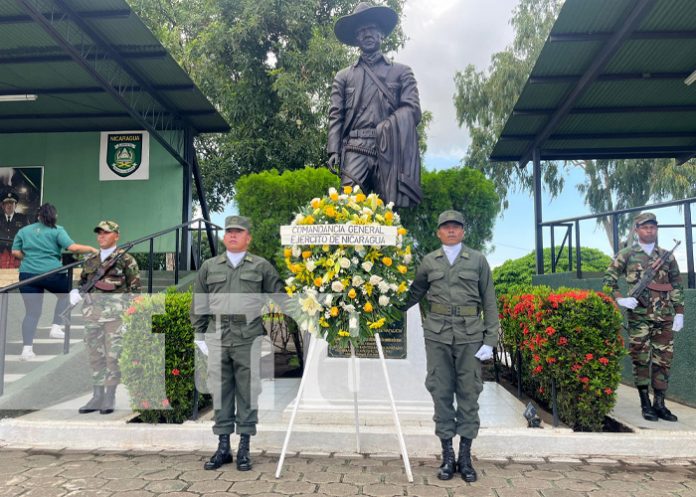 2 Ejército de Nicaragua ejecuta un acto conmemorativo