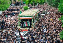 Foto: Solemne funeral de Raisi /cortesía