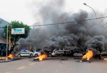 Foto: Tensión en Argentina /cortesía