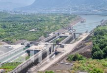 Las Tres Gargantas, una poderosa estructura de China