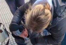 Argentina: Agreden brutalmente a esquipo de TeleSur durante protestas Foto: Represión en Argentina /cortesía