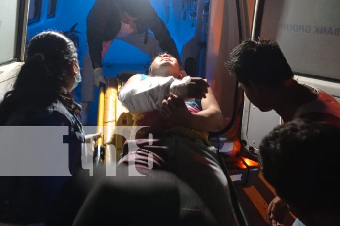 Foto: Joven resultó casi con la pierna casi cercenada tras sufrir un accidente en Carretera Sur/TN8