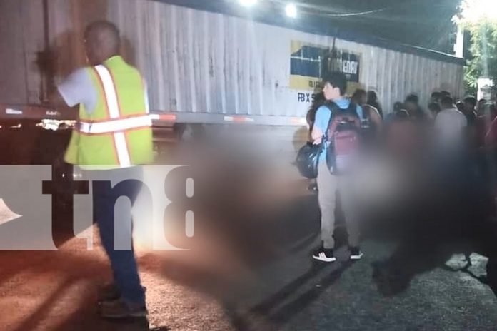 2 Foto: Acompañante de motociclista muere tras colisión con un furgón en Corinto, Chinandega/TN8