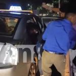 Impactadas por una rastra en Managua