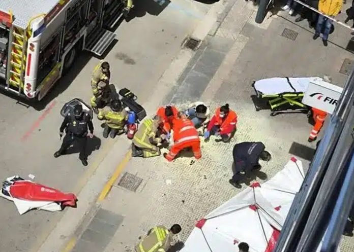 3 Hombre se prende fuego tras discusión con su expareja