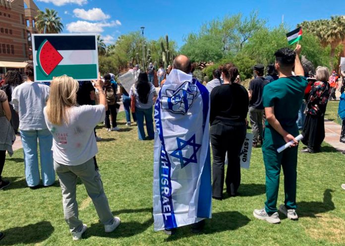 Foto: Estados Unidos reprime a universitarios /cortesía