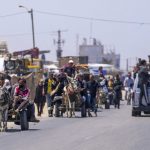 ¡Basta!: Palestinos huyen de Rafah ante la amenaza de una ofensiva israelí Palestinos huyen de Rafah ante la amenaza de una ofensiva