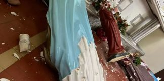 Hombre irrumpe en iglesia de México y causa destrozos 