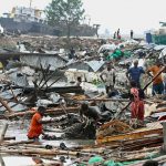 Potente ciclón en Bangladés dejó 10 muertos y miles de viviendas dañadas Un ciclón deja al menos 10 muertos en Bangladés