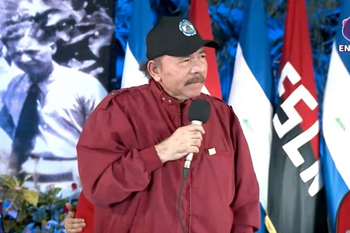 Foto: Celebración del natalicio 129 del General Sandino, en un acto presidido por el Comandante Daniel Ortega y la Vicepresidenta Rosario Murillo/Cortesía