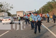Foto: Mortal accidente en la entrada al Túnel deja dos fallecidos en el departamento de Masaya/TN8