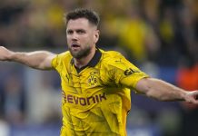 Gol de Füllkrug, suficiente para que Dortmund venciera 1-0 al PSG borussia, dortmund, ucl, semifinales,