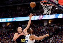Jokic brilla y Nuggets están a un triunfo de eliminar a Wolves denver, nuggets, nikola, jokic,