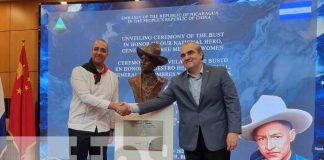 Foto: Busto de Sandino en China / TN8