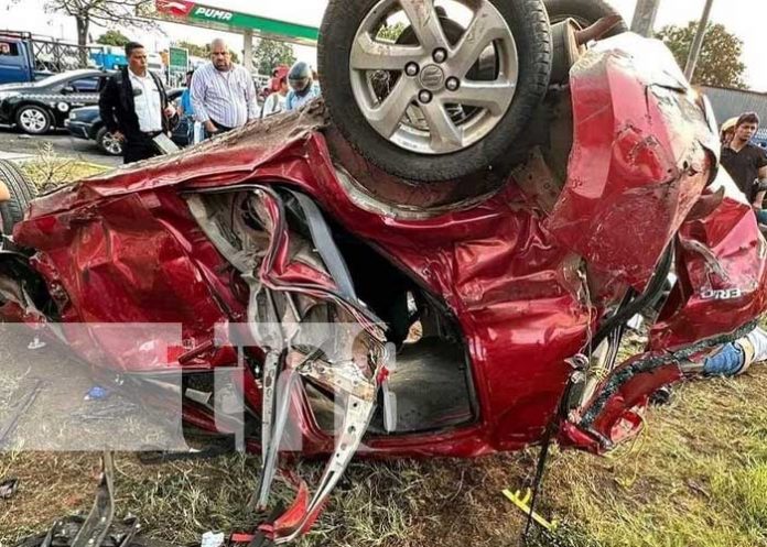 cos-fuer Foto: Trágico accidente en Carretera Norte, Managua