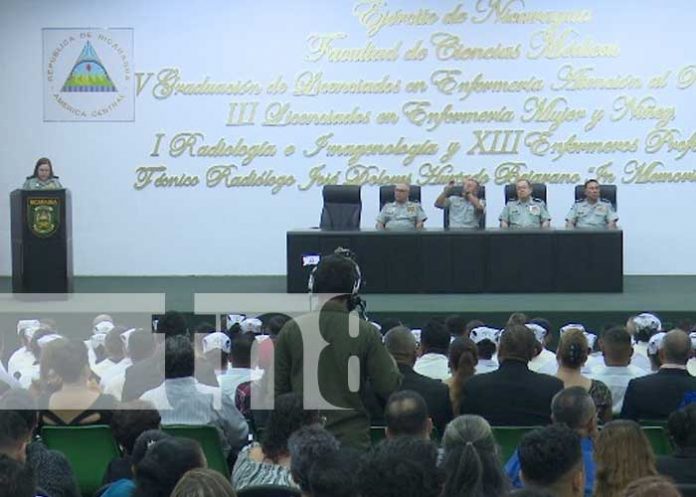 Foto: Graduación de enfermería en Nicaragua / TN8 Foto: Graduación de enfermería en Nicaragua / TN8
