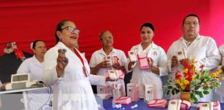 Foto: Donación de equipos a hospitales de Nicaragua / TN8