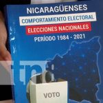 30 elecciones: Presentan libro de procesos electorales en Nicaragua Foto: Libro de elecciones electorales en Nicaragua / TN8