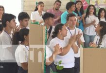 Estudiantes de Estelí se lucen con Feria de Innovación Científica Foto: Feria de innovación científico desde un colegio en Estelí / TN8