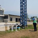 Choques a la orden del día en Jalapa: Dos personas lesionadas tras fuerte choque Foto: Fuerte choque de motos en Jalapa / TN8