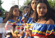 Colorido concurso de bandas rítmicas en la Isla de Ometepe Foto: Concurso de bandas rítmicas en Ometepe / TN8