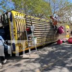 Vuelco en Matagalpa: Al menos 8 lesionados en un bus de transporte colectivo Foto: Vuelco de bus en trayecto Matagalpa - El Cuá - Bocay / TN8