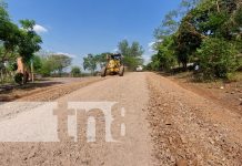 Mejores carreteras para la producción agrícola en Somoto, Madriz Foto: Más caminos productivos en Somoto / TN8