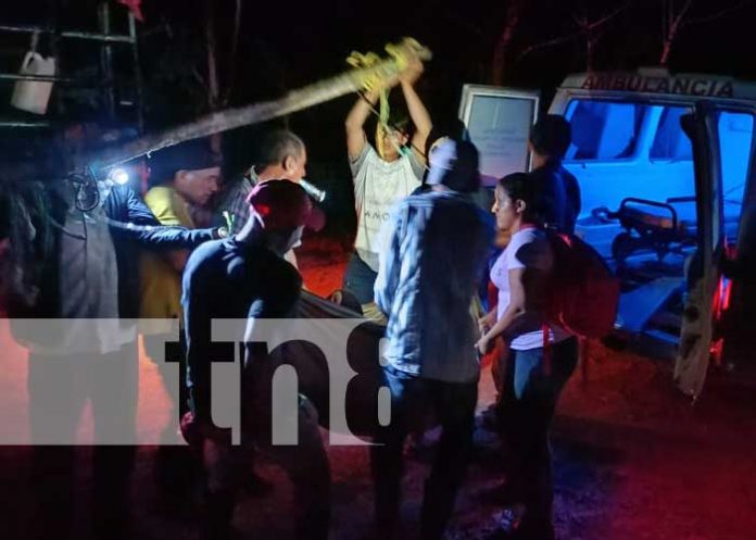 Foto: Fuerte accidente de tránsito en Río Blanco / TN8