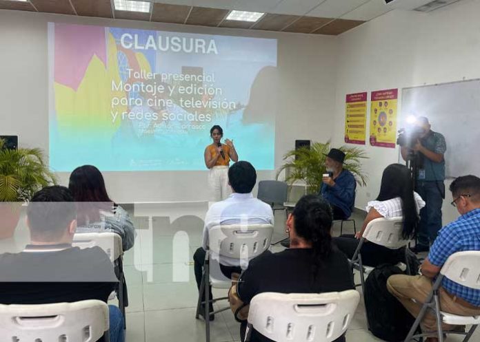 visua-1 Foto: Taller en Nicaragua sobre montaje y edición de tv, cine y redes sociales / TN8