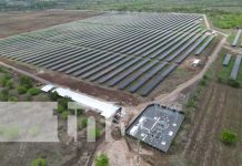 Foto: Central fotovoltaica "El Jaguar" en Malpaisillo, León / TN8