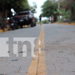 Inauguración de nuevas calles adoquinadas en La Libertad, Chontales Inauguración de nuevas calles adoquinadas en La Libertad, Chontales