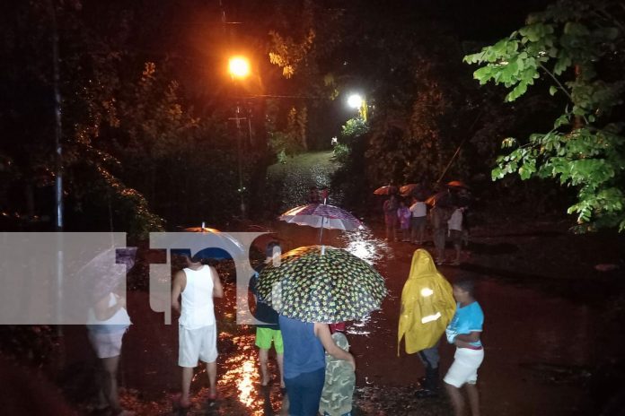 Foto: Fuertes lluvias deja viviendas anegadas en diferentes barrios de Juigalpa, Chontales/ TN8