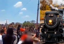En México, muere atropellada por una locomotora por tomarse una selfie Foto: En México, muere atropellada por una locomotora por tomarse una selfie / Cortesía