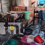 Foto: Lluvia provoca daños en vivienda del barrio Juan Emilio Menocal en Managua/TN8