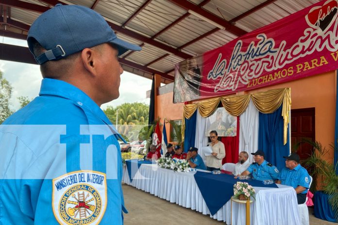 1 Foto: Chichigalpa cuenta con una nueva estación de bomberos para emergencias/TN8