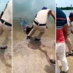 Viral: Tremendo susto se llevaron al pensar que se trataba de un ‘cadáver’ Foto: El video viral que dejó a todos muertos de "risas" /cortesía