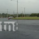 Fluidez vehicular por construcción de nuevos carriles y rotonda en Ciudad Sandino Foto: Construcción de nuevos carriles y rotonda en Ciudad Sandino ayuda a descongestionar tráfico vehicular / TN8