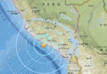 No hay víctimas: Sismo de 6,3 de magnitud sacude sur de Perú Sismo de magnitud 6,3 sacude el sur de Perú