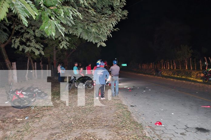 Dos personas lesionadas en Jalapa