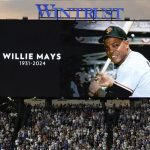Adiós a una leyenda: Willie Mays, ícono del béisbol fallece a los 93 Años Muere el legendario beisbolista Willie Mays a los 93 años
