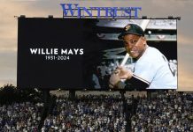 Muere el legendario beisbolista Willie Mays a los 93 años