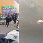 Vecinos enfurecidos golpean y prenden fuego a un ladrón en Perú Propinan brutal golpiza y prenden fuego a un ladrón en Perú
