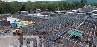Foto: Avance del 50% en la construcción de Escuela de Educación Especial en Masaya/TN8