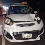 Accidente en Carretera Masaya a Catarina cobra vida de hombre no identificado Accidente en Carretera Masaya a Catarina cobra vida de hombre no identificado