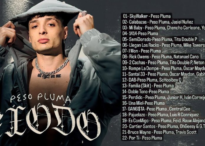 Peso Pluma estrena su disco “Éxodo” Peso Pluma estrena su disco “Éxodo”